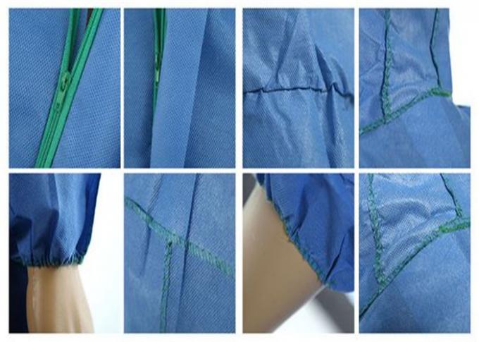 Costumes jetables à capuchon sans germes pathogènes de travail avec GV ISO9001 TUV approuvé
