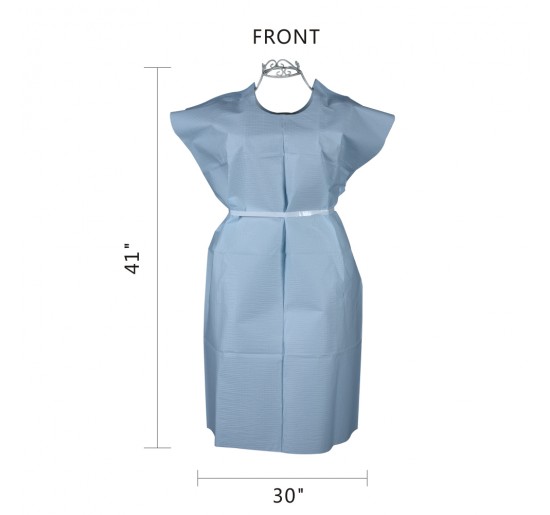 Docteur jetable Gown Non-sterile For Health d'excellente barrière microbienne industrielle