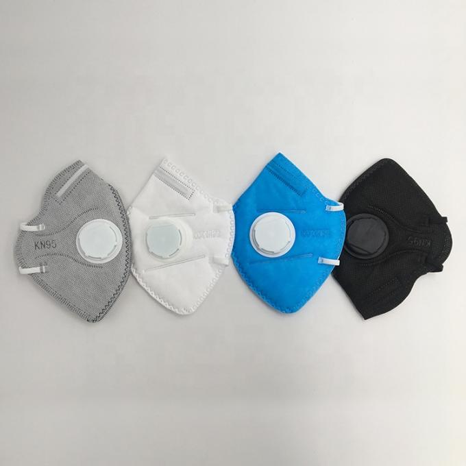Sécurité pliant le masque de respirateur anti par pollution de charbon actif du masque FFP2