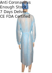 Vêtements de protection jetables non tissés stériles, robes patientes jetables