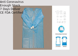 Habillement protecteur médical antibactérien 35-60 GM/M pour la nourriture/électronique/hôpital