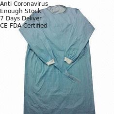 Les combinaisons jetables de polypropylène, les robes chirurgicales imperméables empêchent l'infection croisée
