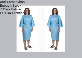 Docteur jetable Gown, manteau non tissé jetable d'OEM de laboratoire haut protecteur