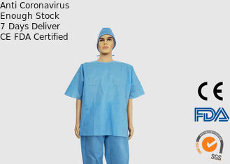 Médical jetable résistant chimique frotte la taille protectrice des combinaisons XL XXL