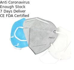 Masque jetable se pliant plat de l'Anti-poussière de textile tissé du masque FFP2 de pli vertical non