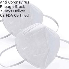 Anti masque protecteur KN95 pliable de la pollution 3D, masque de sécurité du filtre à air 4-Layer