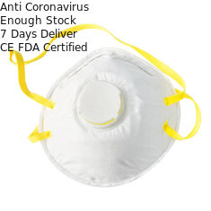 Type masque jetable de FFP2, masque d'Earloop de poussière Valved respirable