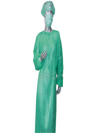 Waterproof Medical Isolation Gowns With PE Coating Non Woven Material
