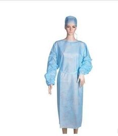 Chine Les robes médicales légères adaptées aux besoins du client d&#039;isolement pour repousse le fluide/poussière société