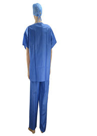 Breathable Medical Isolation Gowns Alkali Resistant For Hospital / Clinic