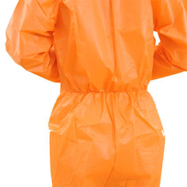 Pp / Sms / Sf Disposable Orange Coveralls For Health Care Free Sample Available