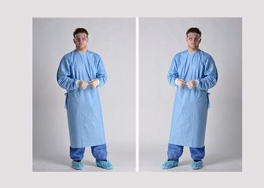 Comfortable Disposable Patient Surgical Gowns Adjustable Environmentally Friendly