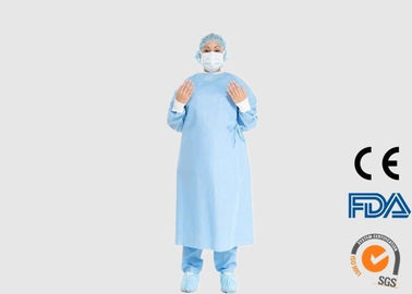 Disposable Surgical Gown Custom Size Various Color For Medical / Hospital