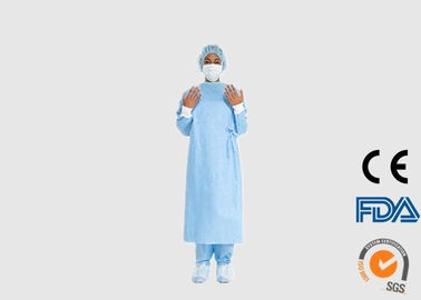 Disposable Surgical Gown Custom Size Various Color For Medical / Hospital