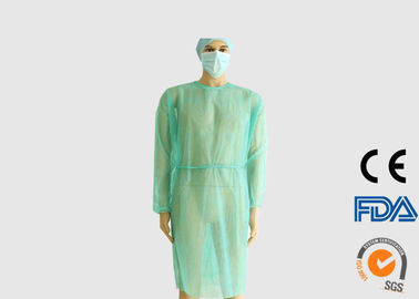 Chine 30g l&#039;habillement médical jetable, pp a enduit des robes d&#039;isolement d&#039;hôpital de PE société