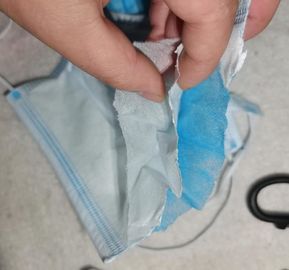 Non Irritating Non Woven Face Mask Anti Dust Disposable Earloop Face Mask