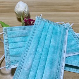 Non Irritating Non Woven Face Mask Anti Dust Disposable Earloop Face Mask