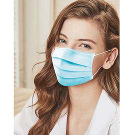 Chine OEM/ODM jetables bleus de matériel de textile tissé du masque protecteur 25g pp non société