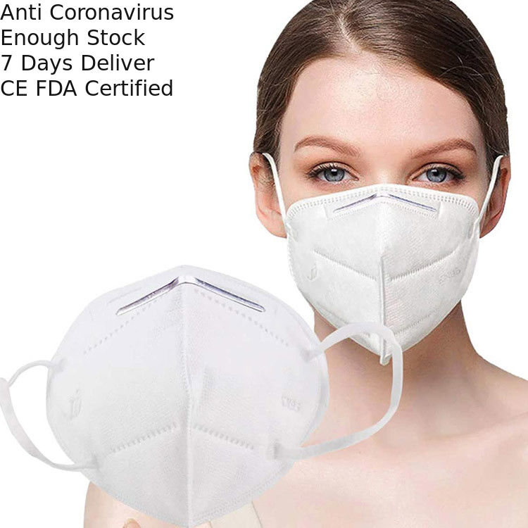 Fashion Colorful Folding FFP2 Mask Custom Printed Anti Dust Disposable Mask