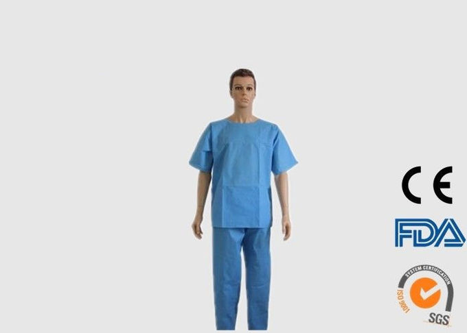 Preuve acide respirable jetable de robe chirurgicale d'hôpital/clinique