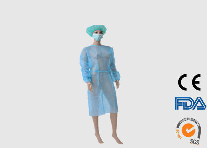 L'isolement en plastique médical léger habille flexible pour la sécurité personnelle