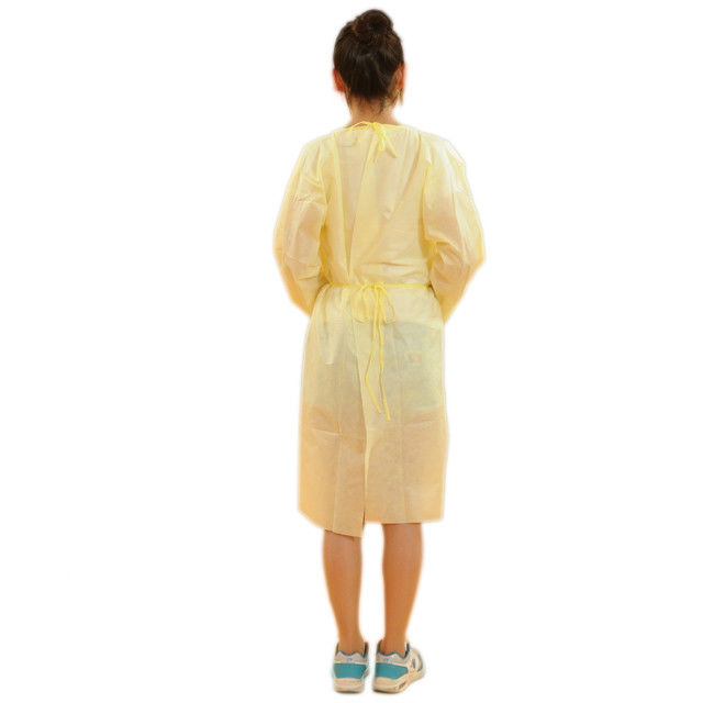 Douille jetable ISO13485 de tenue de protection de retrait facile longue approuvée