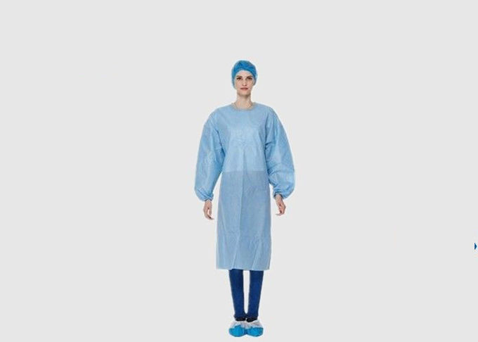 La robe chirurgicale légère de Sms, médical jetable respirable frotte