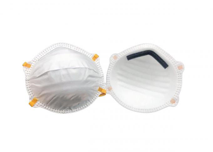Masque protecteur particulaire formé par tasse jetable de protection de la poussière FFP2