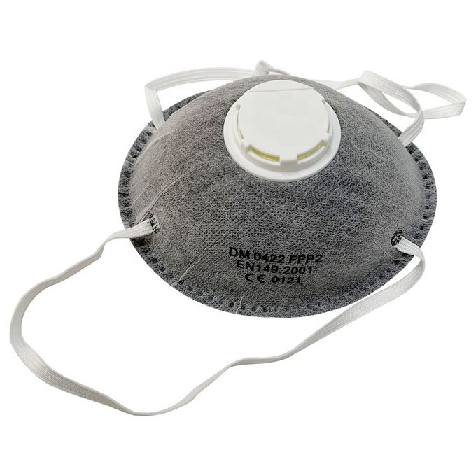 Respirateur personnel de l'utilisation N95 d'anti de bactéries masque de la tasse FFP2 avec la valve